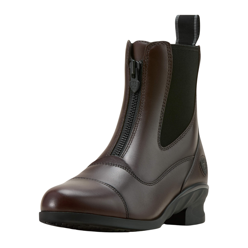 Ariat Women's Heritage Zip Paddock Boot in Light Brown